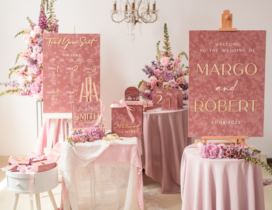 TABLE NUMBERS/ MENU/BAR MENU Velvet table Numbers and Decor Arch Table Number, Luxury Blush Pink Velvet Arched Table numbers with acrylic stand, blush pink and Gold Wedding Table Decor, 3D Golden Letters, Wedding signage
