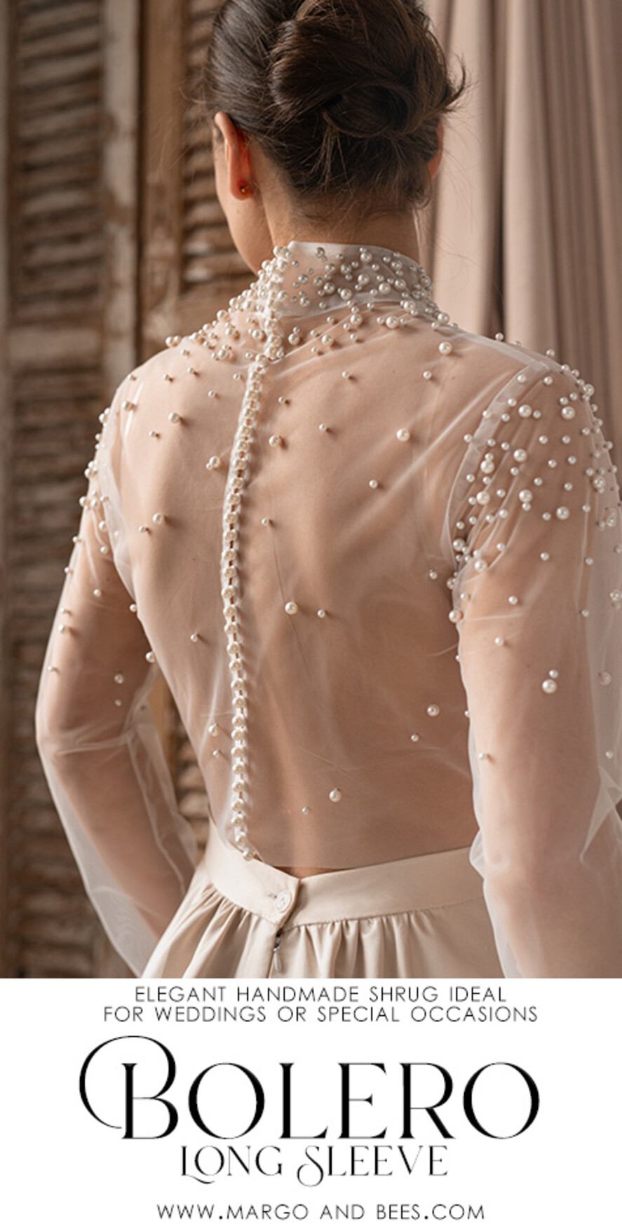 BRAUT Bolero, Kleider, Strumpfband SPITZEN HOCHZEITSBOLERO Elfenbein Tüll Hochzeitsbolero mit langen Ärmeln, Shrug für Frauen Hochzeiten, Braut Coverup, Elfenbein Bluse für die Braut, Braut Tüll Bluse, Kleid Capalet