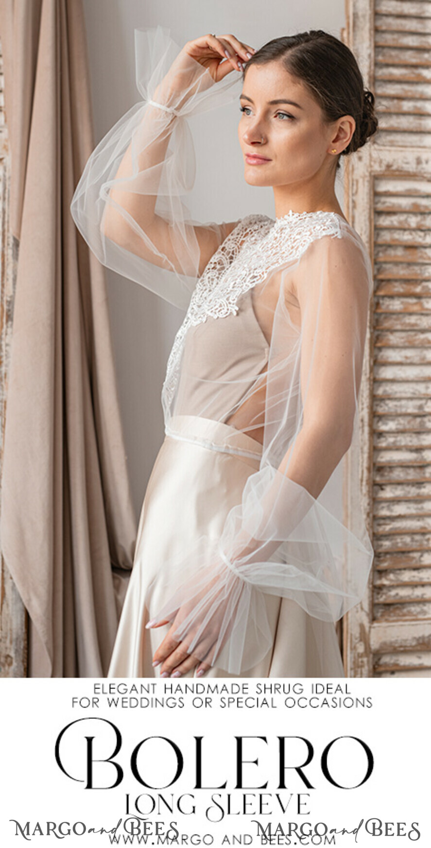 BRAUT Bolero, Kleider, Strumpfband SPITZEN HOCHZEITSBOLERO Elfenbein Spitze Hochzeitsbolero Puffärmel, Shrug Frauen Hochzeit, Braut Rückenausschnitt Coverup, Elfenbein Bluse für die Braut, Braut Spitze Bluse, Kleid Capalet