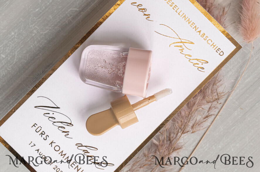 Brautjungfer/Trauzeuge Box Trauzeugin Geschenk Fragen Box JGA Geschenke Gäste, kreative Gastgeschenke für den Junggesellinnenabschied, Dankeschön zum JGA: Kleine Geschenke für die Freundinnen