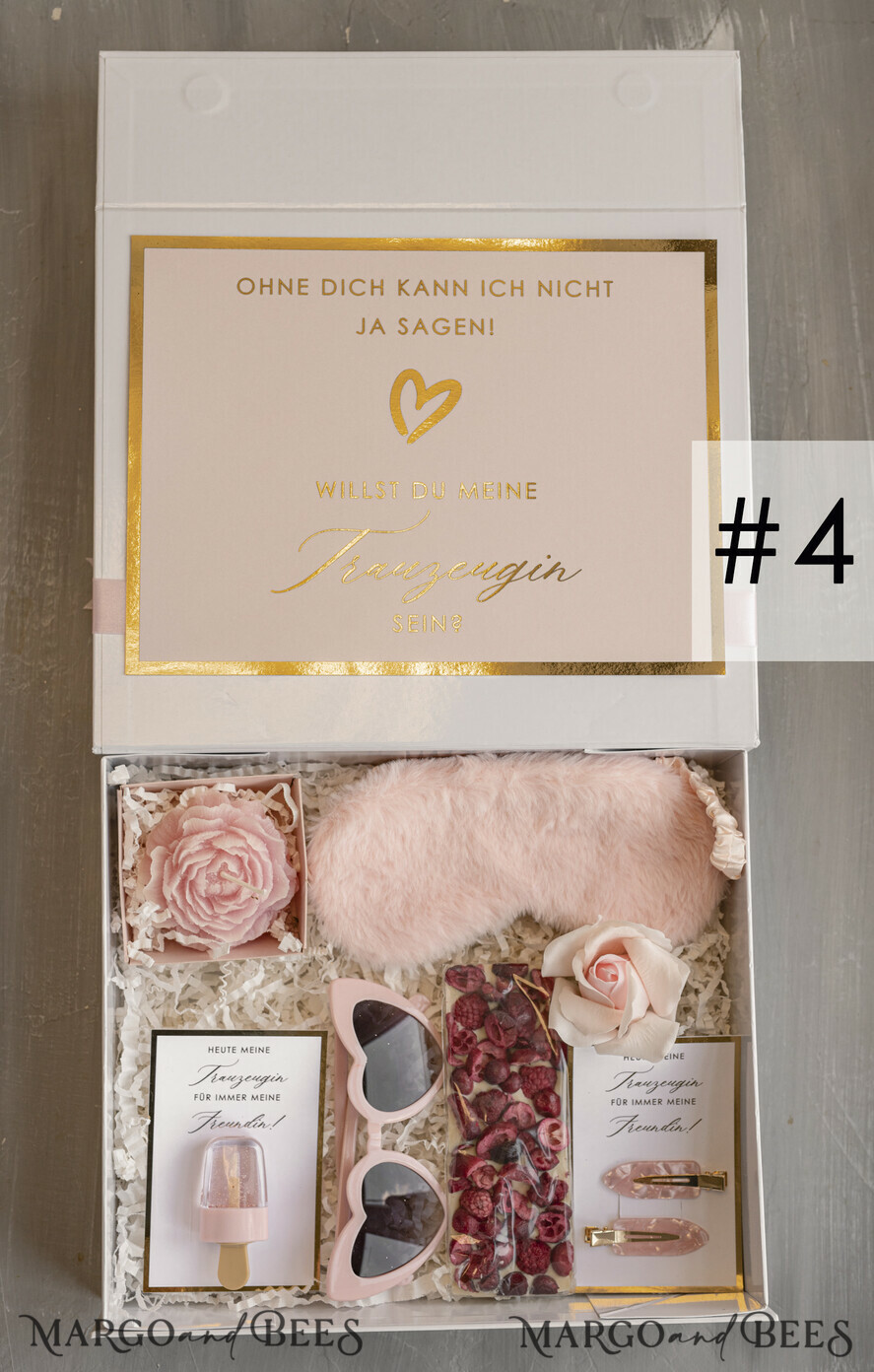 Brautjungfer/Trauzeuge Box Trauzeugin Geschenk Fragen Box XXL Trauzeugin Geschenk Fragen Box, Brautjungfer Trauzeuge, Möchtest Du meine Trauzeugin sein Box, Geschenkschachtel, Trauzeuge Fragen