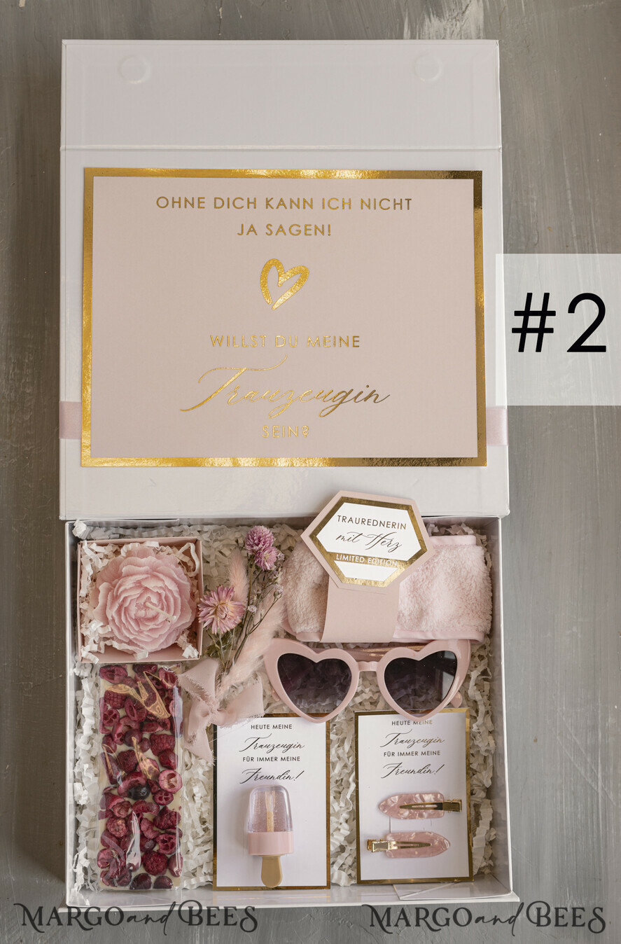 BRIDESMAID/BEST MAN BOX Trauzeugin geschenk fragen box XXL Trauzeugin geschenk fragen box, Brautjungfer Trauzeuge, Möchtest Du meine Trauzeugin sein box, Geschenkschachtel, Trauzeuge fragen