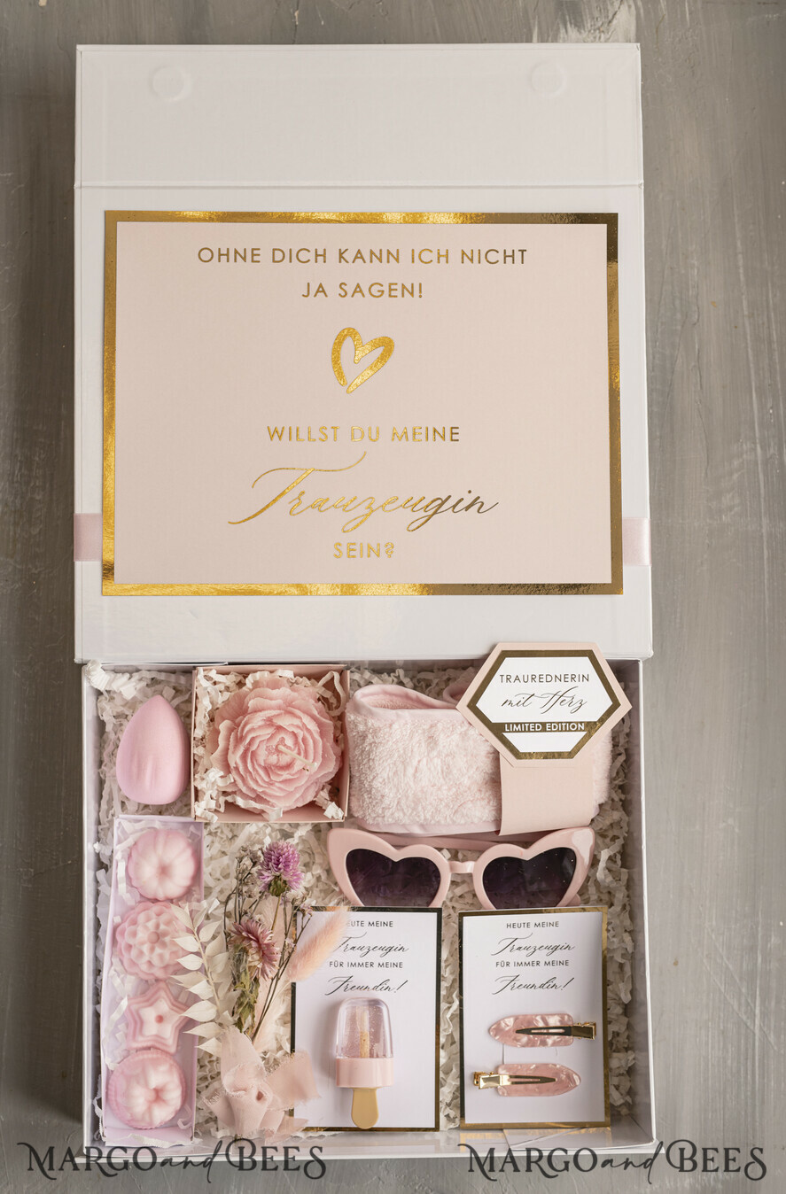 BRIDESMAID/BEST MAN BOX Trauzeugin geschenk fragen box XXL Trauzeugin geschenk fragen box, Brautjungfer Trauzeuge, Möchtest Du meine Trauzeugin sein box, Geschenkschachtel, Trauzeuge fragen
