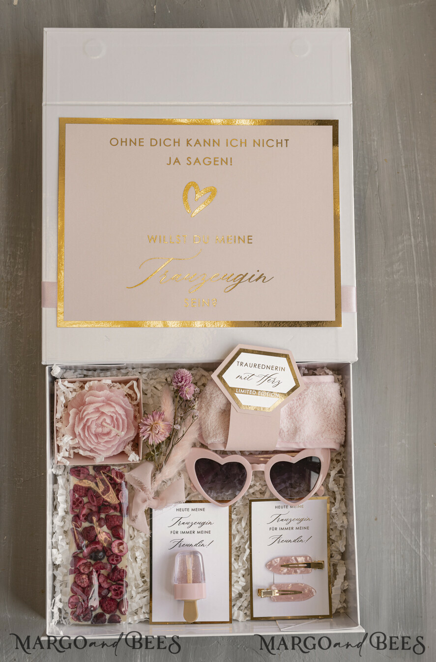 BRIDESMAID/BEST MAN BOX Trauzeugin geschenk fragen box XXL Trauzeugin geschenk fragen box, Brautjungfer Trauzeuge, Möchtest Du meine Trauzeugin sein box, Geschenkschachtel, Trauzeuge fragen