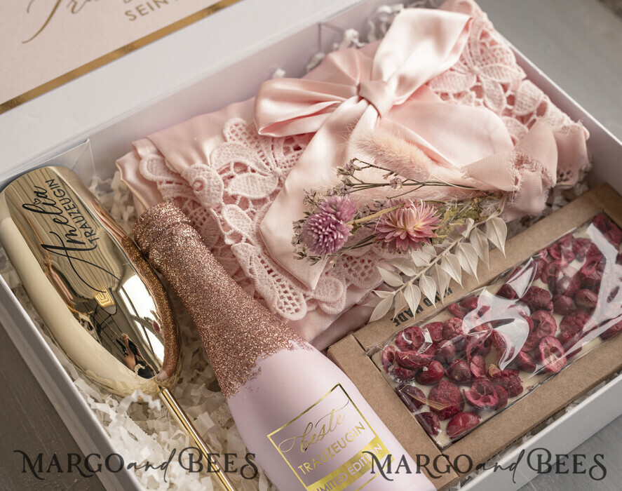 Brautjungfer/Trauzeuge Box Trauzeugin Geschenk Fragen Box XXL Trauzeugin Geschenk Fragen Box, Brautjungfer Trauzeuge, Möchtest Du meine Trauzeugin sein Box, Geschenkschachtel, Trauzeuge Fragen