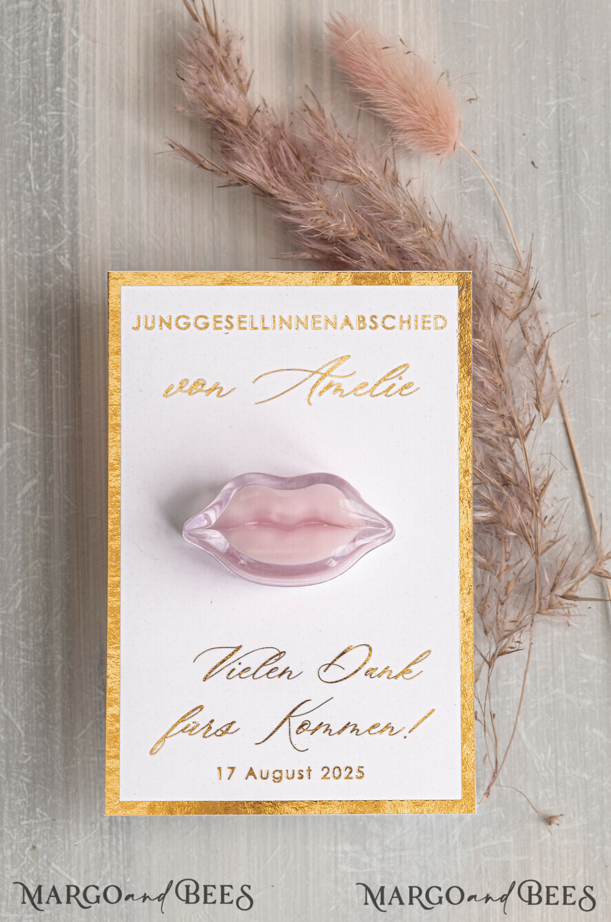 Brautjungfer/Trauzeuge Box Trauzeugin Geschenk Fragen Box JGA Geschenke Gäste, Kreative Gastgeschenke für den Junggesellinnenabschied, Dankeschön zum JGA: Kleine Geschenke für die Freundinnen