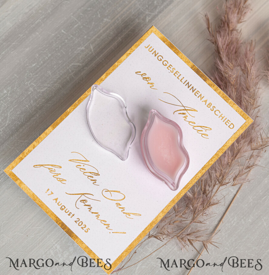Brautjungfer/Trauzeuge Box Trauzeugin Geschenk Fragen Box JGA Geschenke Gäste, Kreative Gastgeschenke für den Junggesellinnenabschied, Dankeschön zum JGA: Kleine Geschenke für die Freundinnen