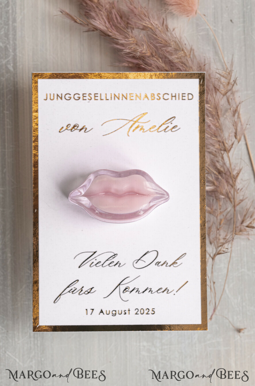 Brautjungfer/Trauzeuge Box Trauzeugin Geschenk Fragen Box JGA Geschenke Gäste, Kreative Gastgeschenke für den Junggesellinnenabschied, Dankeschön zum JGA: Kleine Geschenke für die Freundinnen