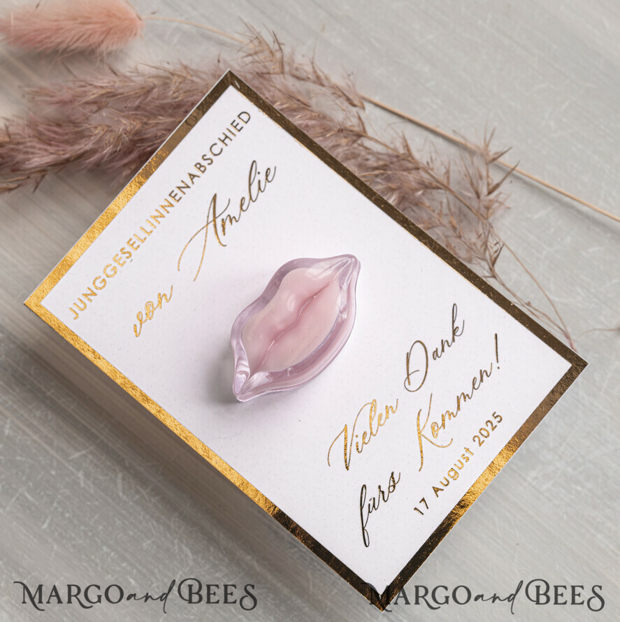 Brautjungfer/Trauzeuge Box Trauzeugin Geschenk Fragen Box JGA Geschenke Gäste, Kreative Gastgeschenke für den Junggesellinnenabschied, Dankeschön zum JGA: Kleine Geschenke für die Freundinnen