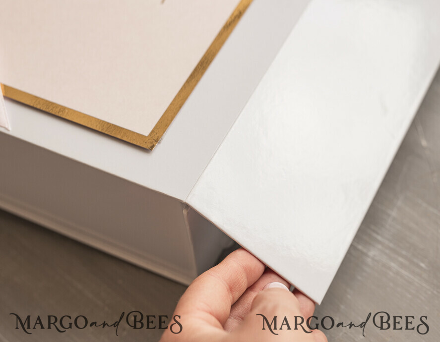 BRIDESMAID/BEST MAN BOX bridesmaid proposal box Personalized Bridesmaid Proposal Box with Robe, Complete Maid of Honour Box, Blush Will You Be My Bridesmaid box set