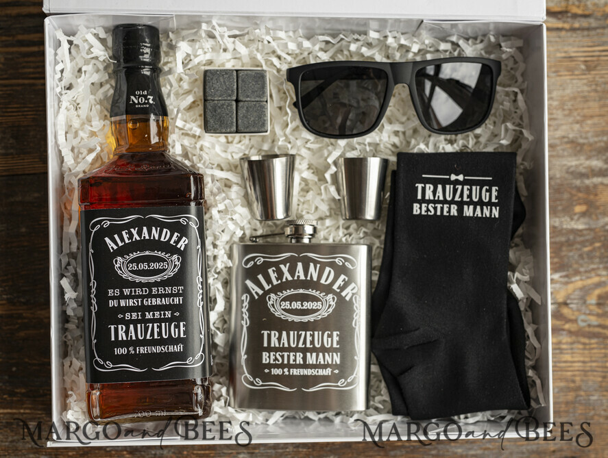 Brautjungfer/Trauzeuge Box Trauzeuge Fragen Geschenkbox Trauzeuge Fragen Geschenkbox Willst du mein Trauzeuge sein