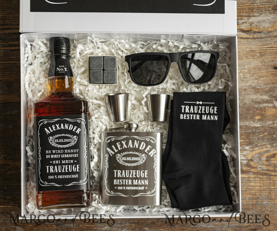 Brautjungfer/Trauzeuge Box Trauzeuge Fragen Geschenkbox Trauzeuge Fragen Geschenkbox Willst du mein Trauzeuge sein