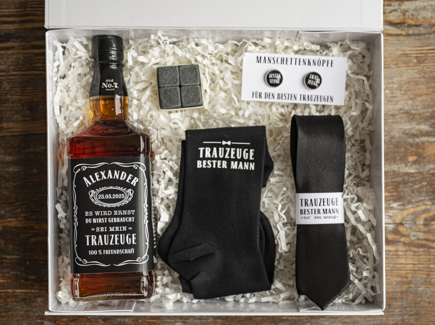 Brautjungfer/Trauzeuge Box Trauzeuge Fragen Geschenkbox Trauzeuge Fragen Geschenkbox Willst du mein Trauzeuge sein