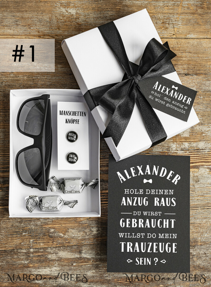 Brautjungfer/Trauzeuge Box Trauzeuge Fragen Geschenkbox Trauzeuge Geschenkbox Willst du mein Trauzeuge sein Trauzeuge Geschenkfragenbox Brautjungfer Trauzeuge, Geschenkschachtel Hochzeit