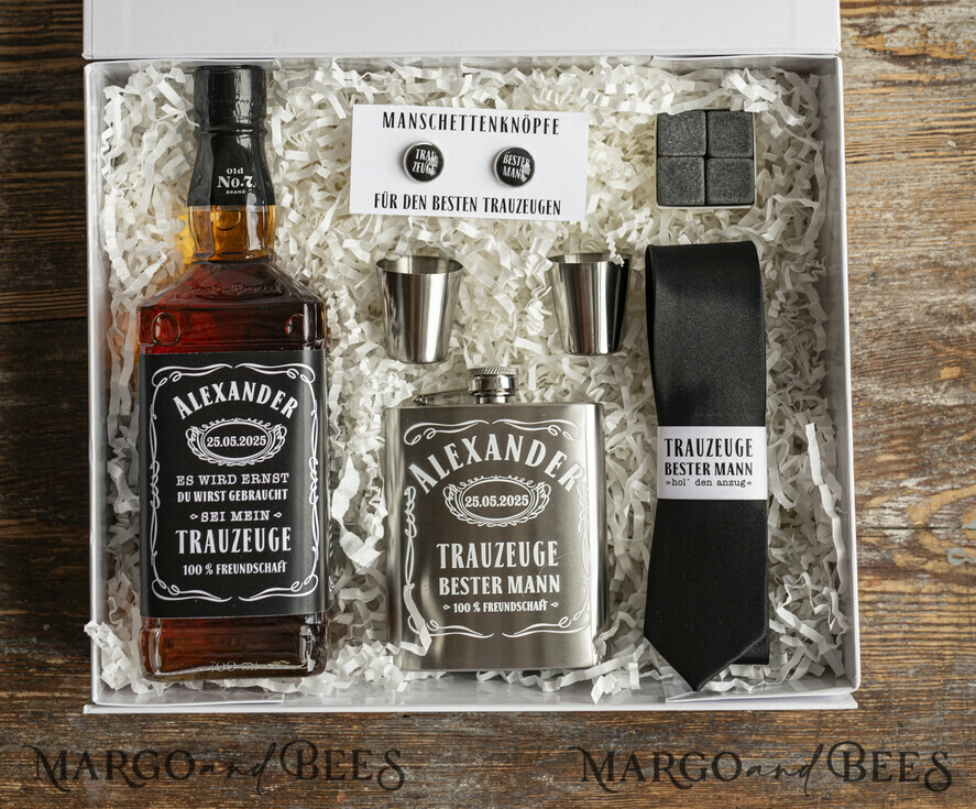 Brautjungfer/Trauzeuge Box Trauzeuge Fragen Geschenkbox Trauzeuge Fragen Geschenkbox Willst du mein Trauzeuge sein