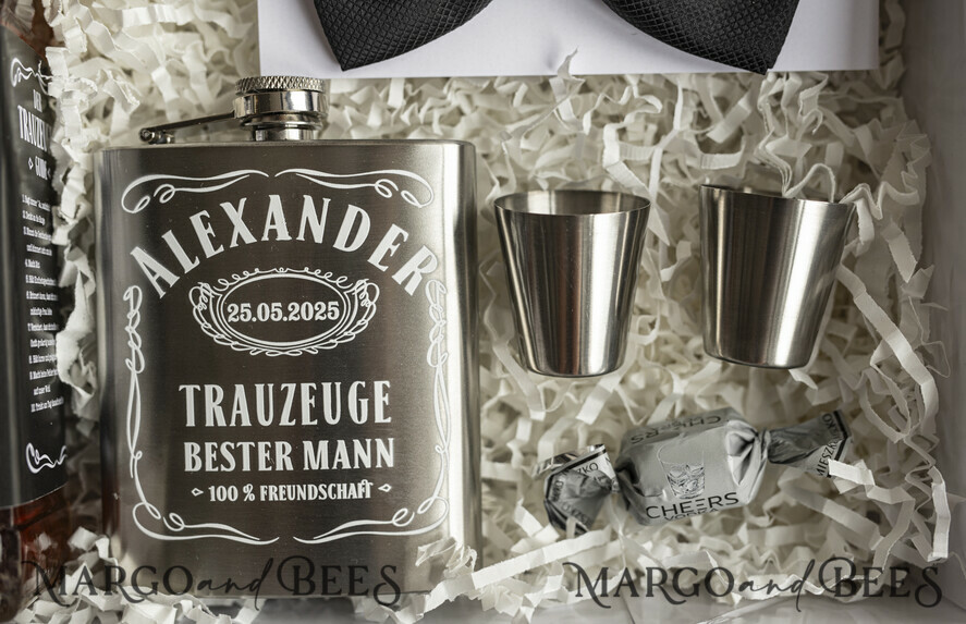 Brautjungfer/Trauzeuge Box Trauzeuge Fragen Geschenkbox Trauzeuge Fragen Geschenkbox Willst du mein Trauzeuge sein