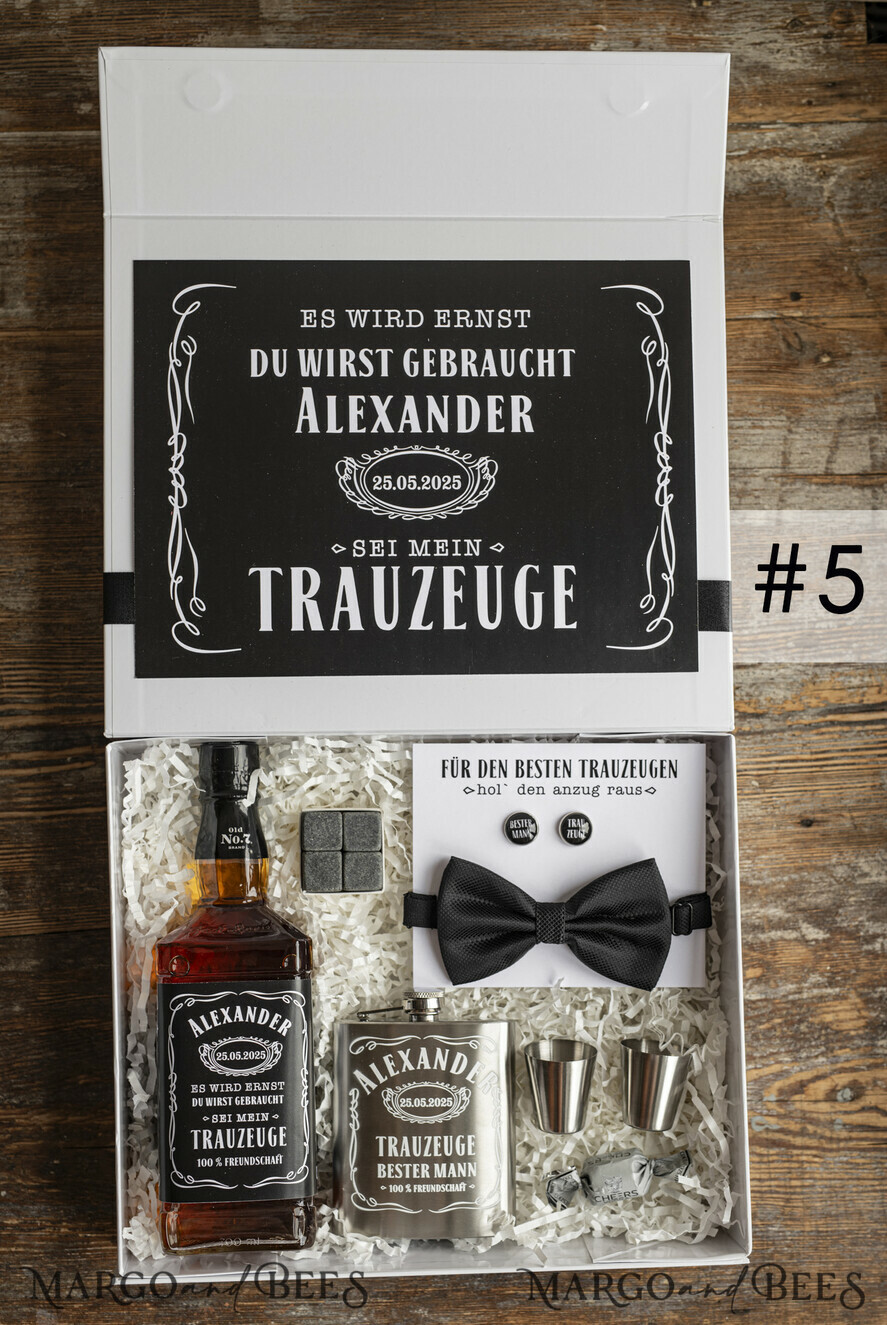 Brautjungfer/Trauzeuge Box Trauzeuge Fragen Geschenkbox Trauzeuge Fragen Geschenkbox Willst du mein Trauzeuge sein