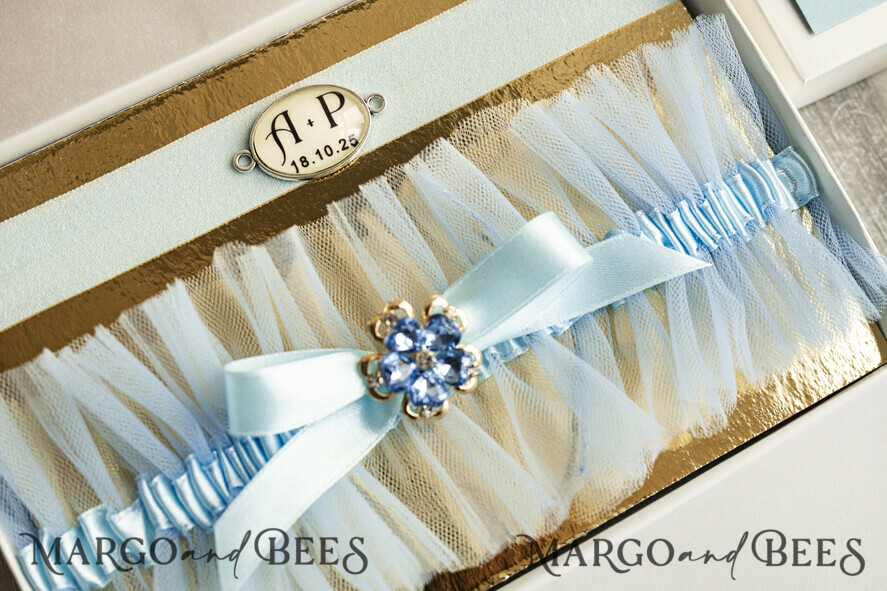 BRIDE bolero, robes, garter Geschenkidee für die Braut Strumpfband Strumpfband – die besondere Geschenkidee für die Braut