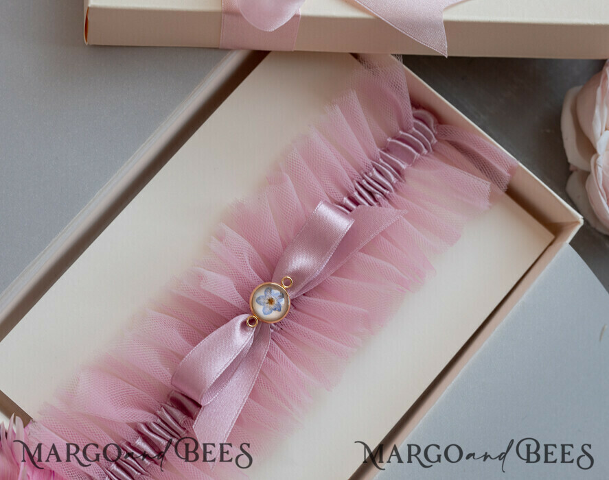 BRIDE bolero, robes, garter Geschenkidee für die Braut Strumpfband Tüll-Strumpfband in Geschenkbox – Überraschung vom Junggesellinnenabschied