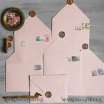 WEDDING INVITATIONS Velvet Envelopes  Blush Pink Handmade envelopes with Liner for invitations, handmade Craft Envelopes fo Wedding cards6