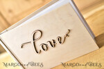 WEDDING GUEST BOOKS Wooden Rustic Guestbooks Preonalised wedding Guestbook, Engraved Rustic Instax Wedding Photo Guestbook Wooden Boho Instax Wedding Book5