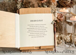 WEDDING GUEST BOOKS Wooden Rustic Guestbooks Rustic Wooden Wedding GuestBook, Boho Instax Instant Photo Booth, Wood Album Rustic guest book polaroids18
