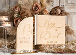 WEDDING GUEST BOOKS Wooden Rustic Guestbooks Rustic Wooden Wedding GuestBook, Boho Instax Instant Photo Booth, Wood Album Rustic guest book polaroids18