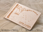 WEDDING GUEST BOOKS Wooden Rustic Guestbooks Rerto wedding guestbook, Boho Instax Photo Booth Album Rustic guest book polaroids4