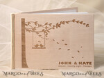 WEDDING GUEST BOOKS Wooden Rustic Guestbooks Rerto wedding guestbook, Boho Instax Photo Booth Album Rustic guest book polaroids4