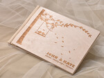 WEDDING GUEST BOOKS Wooden Rustic Guestbooks Rerto wedding guestbook, Engraved Rustic Instax Wedding Photo Guestbook Wooden Boho Instax Wedding Book4
