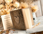 HOCHZEITS-GÄSTEBÜCHER Holzrustikale Gästebücher Rustikales Holz Hochzeitsgästebuch, Boho Instax Sofortfoto-Station, Holzalbum rustikales Gästebuch Polaroids9