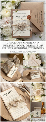 PLATZKARTEN / TISCHKARTEN  
 Spitze Romantische Spitzen-Hochzeitsplatzkarten in Braun und Elfenbein mit braunem Band, ökologische handgefertigte Hochzeitsstationery, elegante Namensschilder für Ihre Hochzeitstische, rustikale Karten.16