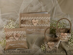 Preonalised wedding Guestbook, Vintage Rustic Instant Photo Book Boho Burlap Instax Wedding Photo Guestbook5
