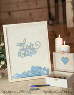 Preonalised wedding Guestbook, memory guestbook7
