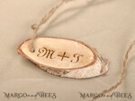 wedding favors, heart or custom design wooden tag3