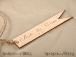 Wedding Favor gifts, engraved wood tag3