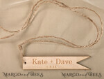 cute wedding favor cards, custom shape wooden tags3