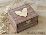 RING BEARER BOXES & PILLOWS Epoxy Wedding rings Box Presoanlised wedding Ring box for 2 or 3 rings, wood wedding ring box  • rustic wedding rings box • real flowers in resin luxury ring box5