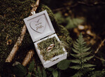 RING BEARER BOXES & PILLOWS Epoxy Wedding rings Box wedding White  Ring Box , Rustic wooden wedding ring box  • rustic ring bearer box • real flowers in resin luxury ring box9