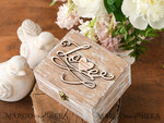 RING BEARER BOXES & PILLOWS Epoxy Wedding rings Box Presoanlised wedding Ring box for 2 or 3 rings, engraved wedding ring box  • personalised rustic ring box • real flowers in epoxy luxury ring box12