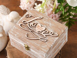 RING BEARER BOXES & PILLOWS Epoxy Wedding rings Box Presoanlised wedding Ring box for 2 or 3 rings, engraved wedding ring box  • personalised rustic ring box • real flowers in epoxy luxury ring box12