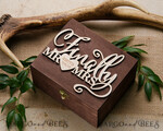 RING BEARER BOXES & PILLOWS Epoxy Wedding rings Box Personalised wedding box his and hers, Handmade wedding ring box • Real Flowers ring bearer box • wood luxury ring box6