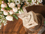 RING BEARER BOXES & PILLOWS Epoxy Wedding rings Box Presoanlised wedding Ring box for 2 or 3 rings, rustic glam wedding ring box  • handmade ring bearer box • velvet luxury ring box10