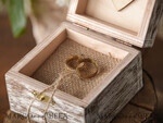 RING BEARER BOXES & PILLOWS Epoxy Wedding rings Box Custom Wedding Ring box for ceremony, wood wedding ring box  • rustic wedding rings box • real flowers in resin luxury ring box7