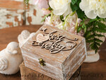 RING BEARER BOXES & PILLOWS Epoxy Wedding rings Box Personalised wedding box his and hers, rustic glam wedding ring box  • handmade ring bearer box • velvet luxury ring box12