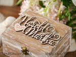 RING BEARER BOXES & PILLOWS Epoxy Wedding rings Box Presoanlised wedding Ring box for 2 or 3 rings, engraved wedding ring box  • personalised rustic ring box • real flowers in epoxy luxury ring box10