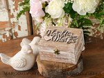 RING BEARER BOXES & PILLOWS Epoxy Wedding rings Box Presoanlised wedding Ring box for 2 or 3 rings, engraved wedding ring box  • personalised rustic ring box • real flowers in epoxy luxury ring box10