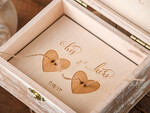 RING BEARER BOXES & PILLOWS Epoxy Wedding rings Box Presonaised Ring Box for wedding bands, wooden wedding ring box  • rustic ring bearer box • real flowers in resin luxury ring box10
