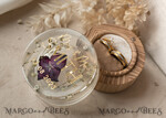 RINGTRÄGERBOXEN & KISSEN Epoxidharz Trauringe Box Epoxidharz- und Holz-Eheringbox für die Zeremonie, Boho Epoxid-Eheringboxen für ihn und sie, transparente Epoxid-Doppelringbox für die Hochzeit, Holzharzblumen Verlobungsringbox.26