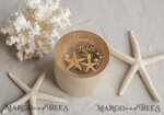 RING BEARER BOXES & PILLOWS Epoxy Wedding rings Box wedding beach ring Box, engraved wedding ring box  • personalised rustic ring box • real Starfish luxury ring box18